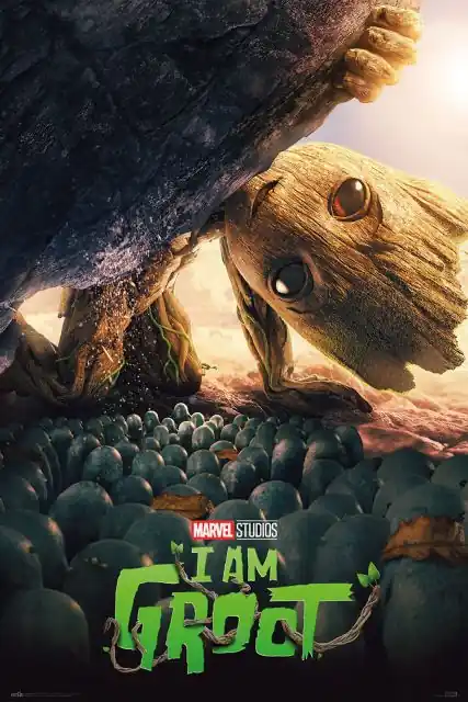 Marvel Groot The Little Guy - plakat Nowy