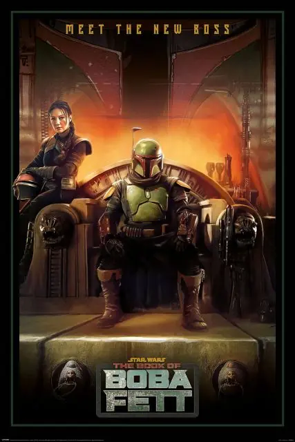 Dostępne od ręki Star Wars The Book Of Boba Fett Meet The New Boss - plakat