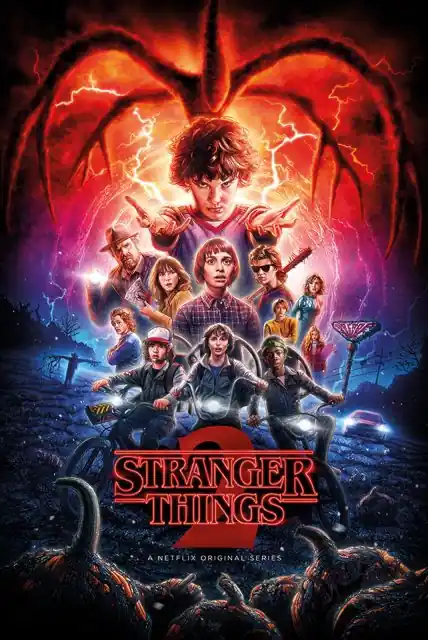 Stranger Things 2 Sezon - plakat Szybka dostawa