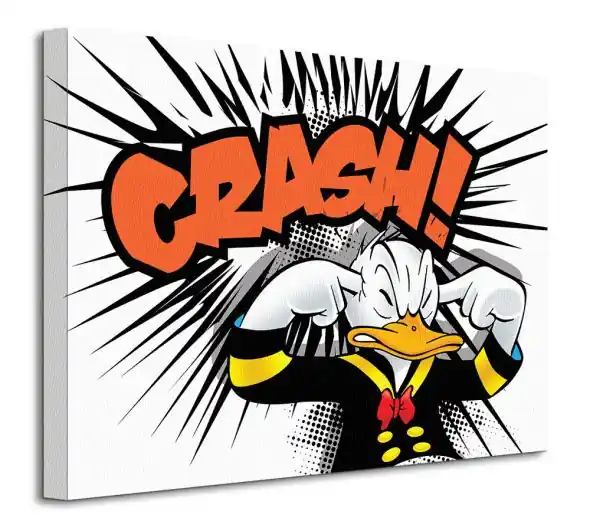 Nowość Donald Duck Crash - obraz na płótnie