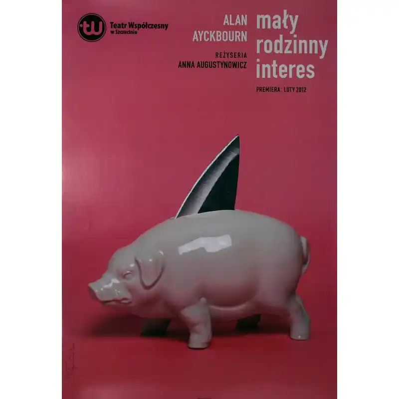 A Small Family Business, Polish Theater Poster by Tomasz Boguslawski Ograniczona ilość