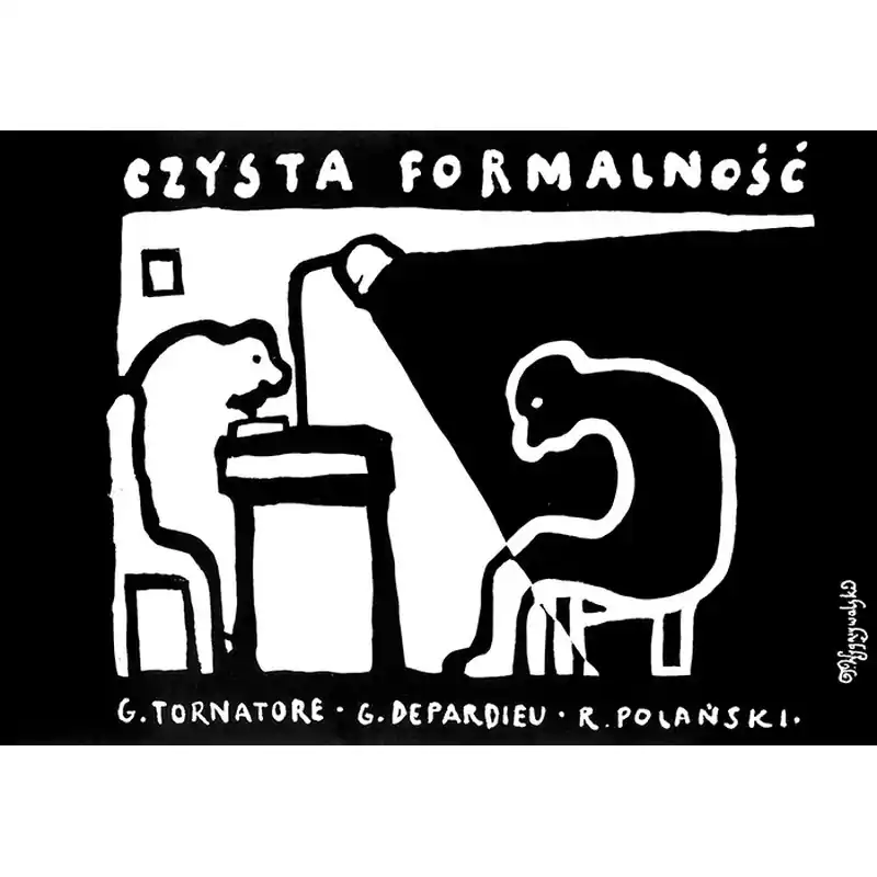A Pure Formality, Polish Movie Poster Ostatnie sztuki