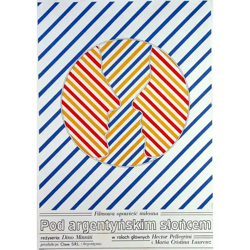 A Place in the Sun, Polish Film Poster Designed by Bronislaw Zelek, 1969 Ograniczona ilość