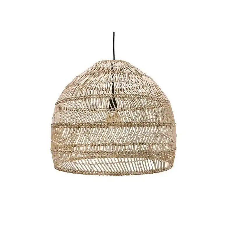 Wiklinowa lampa wisząca Wicker, naturalna M, HKliving Wyprzedaż