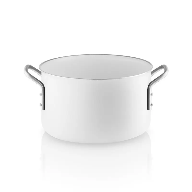 Garnek z powłoką ceramiczną White Line 3,8l, Eva Trio Niska cena