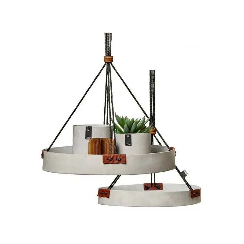 Bezpieczna płatność Tace wiszące Urban Trays, 2 szt., szary, Oohh