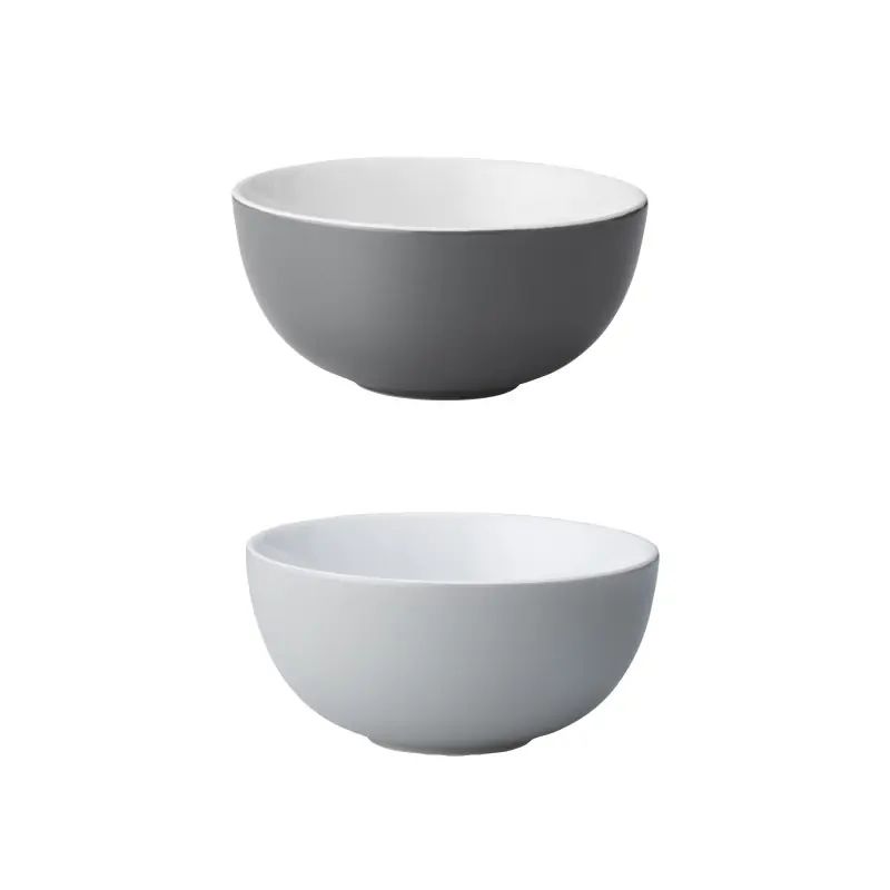 Bezpieczne zakupy Miseczki 2 szt. Ø 14 cm Emma, szary, Stelton