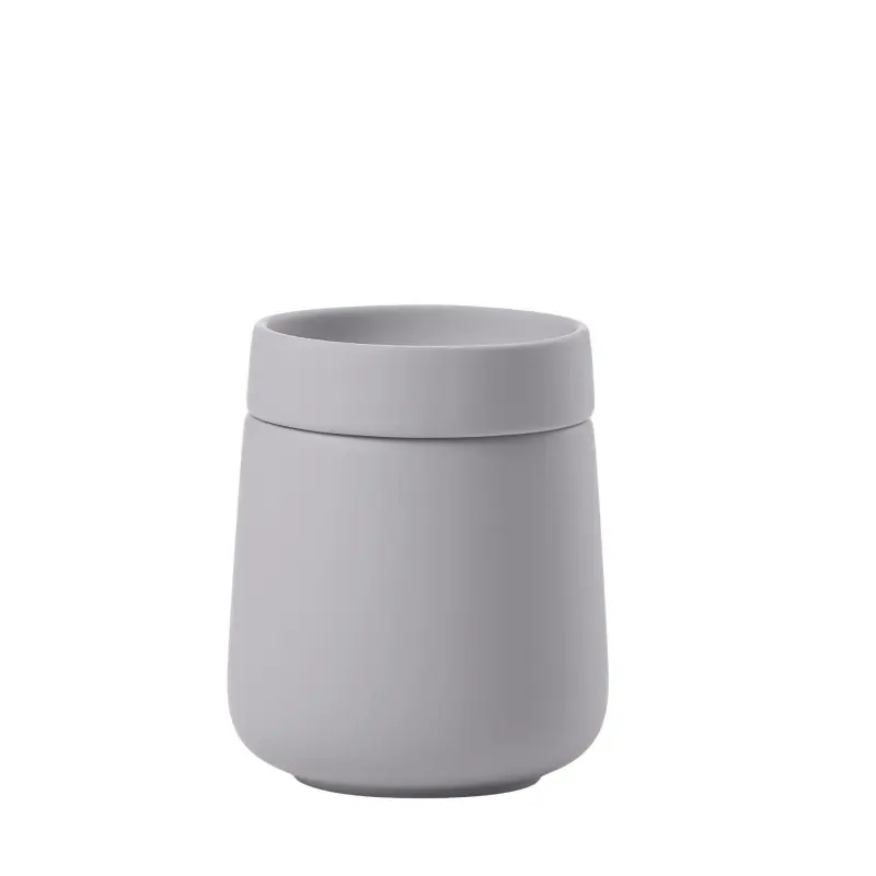 Pojemnik ceramiczny Nova One, jasnoszary, Zone Denmark Dodaj do koszyka