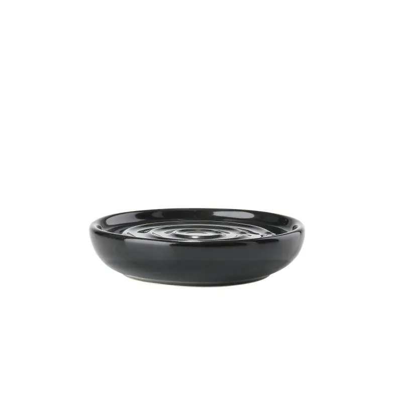 Oferta czasowa Okrągła mydelniczka Nova Shine , czarny połysk, Zone Denmark