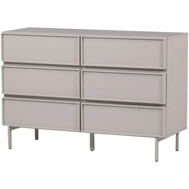 Komoda Tours 80 cm z szufladami, sand, Woood Oferta czasowa