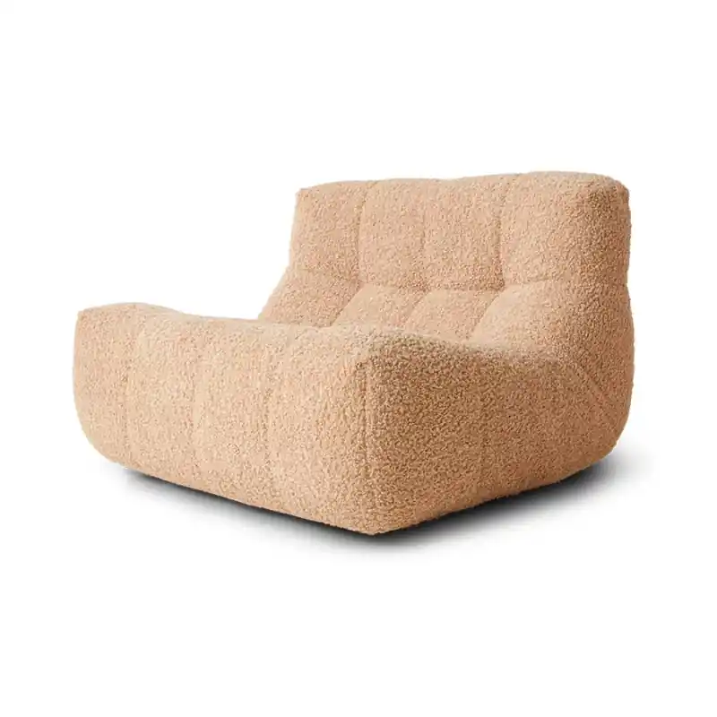 Fotel Lazy Frizz, beżowy, HKliving Dodaj do koszyka