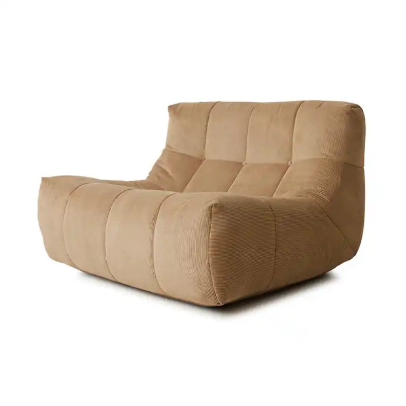 Fotel Lazy Corduroy Rib Brown, HKliving Wybór klientów