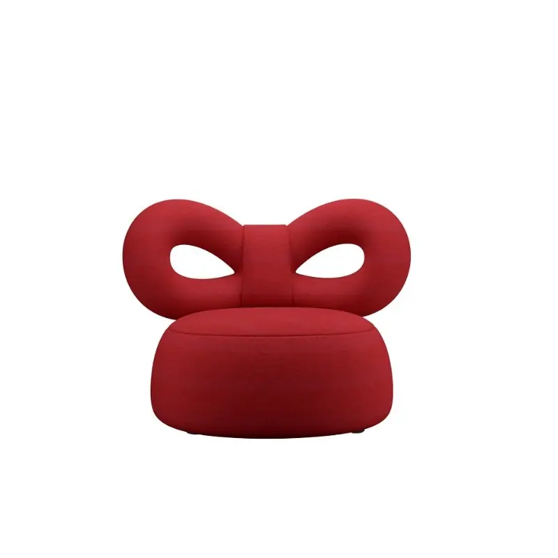 Fotel RIBBON materiał Pugi, czerwony, QeeBoo Obniżka ceny