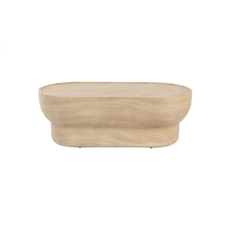 Oferta Stolik kawowy Noble Cee, owalny, beżowy, Zuiver