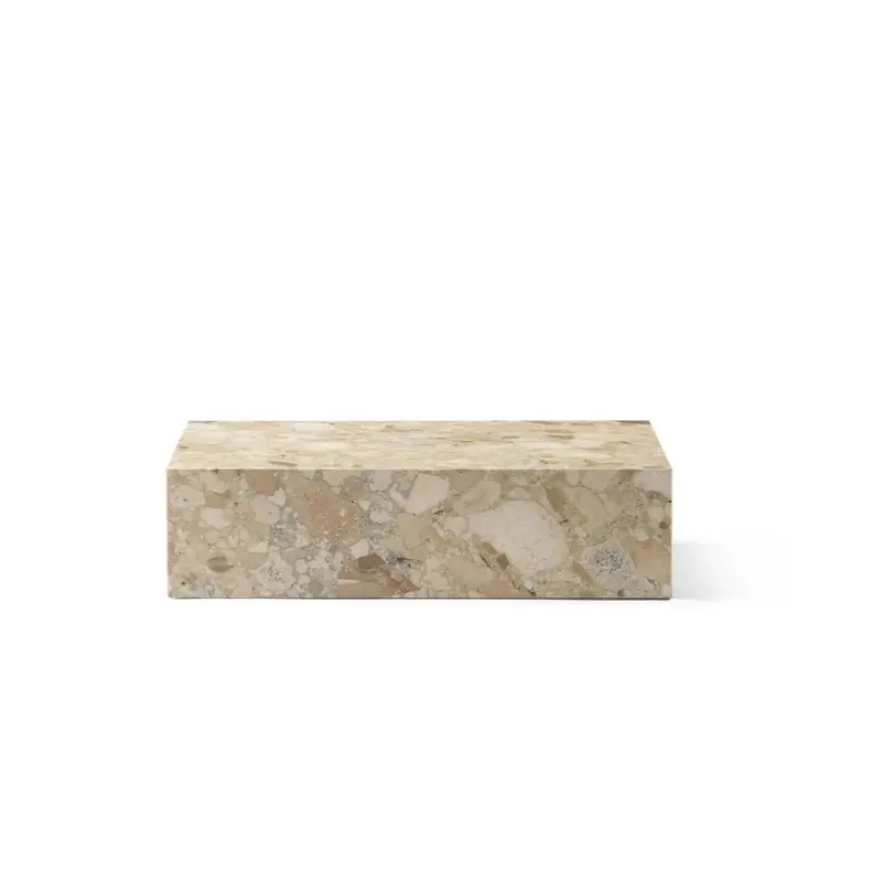 Niski stolik Plinth, Sand Kunis Breccia, Audo Copenhagen Tani