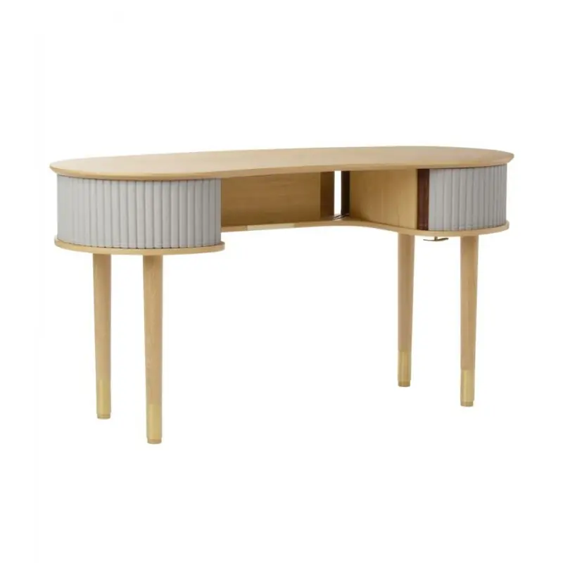 Biurko Audacious Oak, naturalny dąb/sterling, Umage Popularny