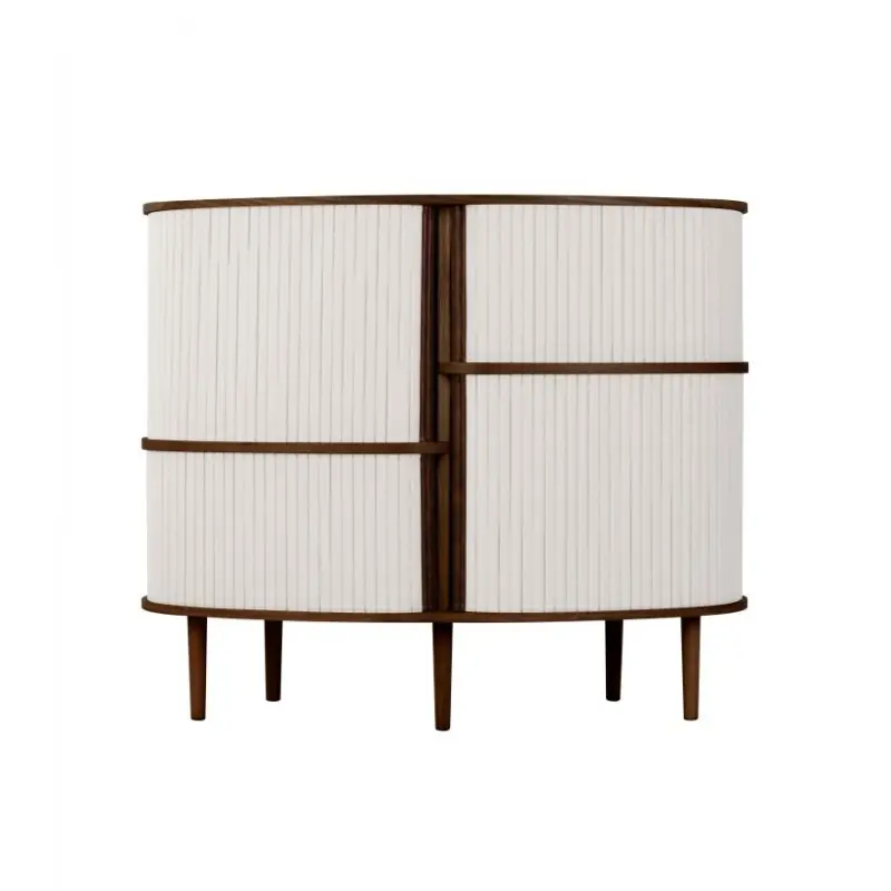 Bezpieczna płatność Komoda Audacious Highboard, ciemny dąb/white sands, Umage