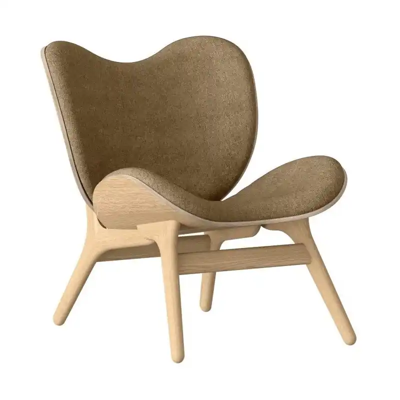Nowy Fotel A Conversation Piece Niski, Naturalny Dąb/Sugar Brown, Umage