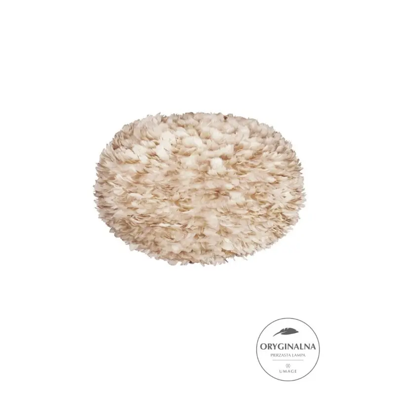 Kup online lampa / abażur z piór Eos, Ø75 cm jasnobrązowy, UMAGE