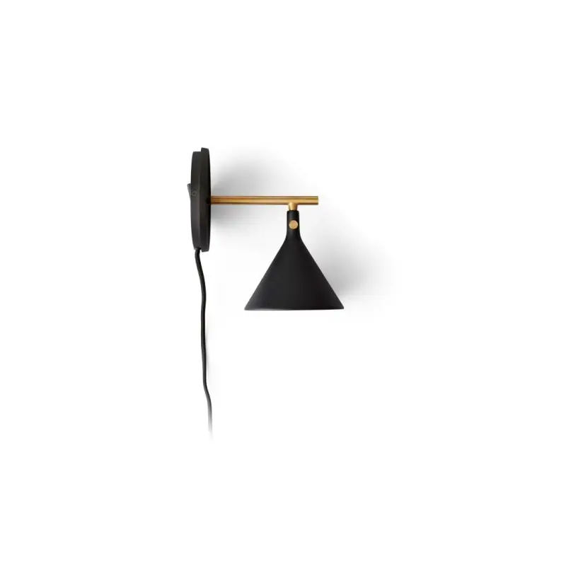 Czarny kinkiet Cast Sconce Audo Cena promocyjna