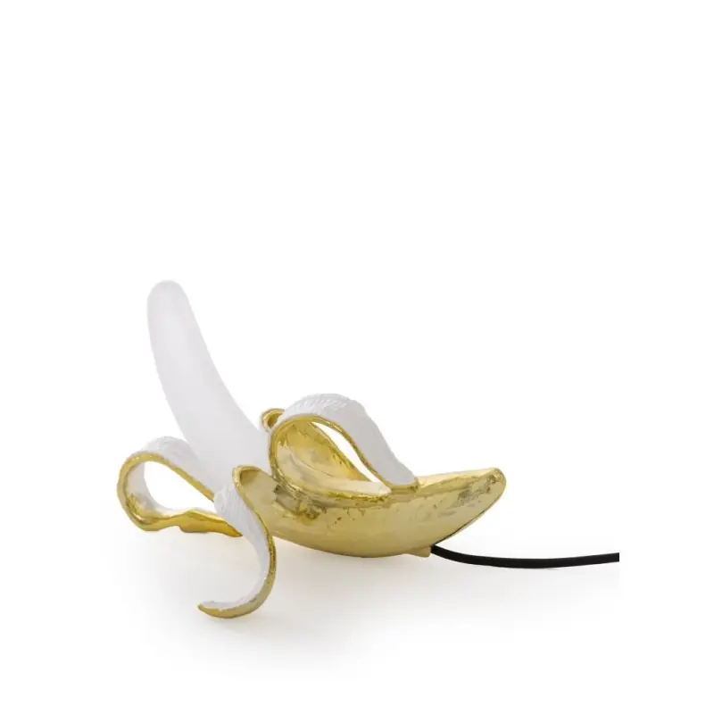 Bestseller Lampa stołowa Banana Huey, złoty, Seletti