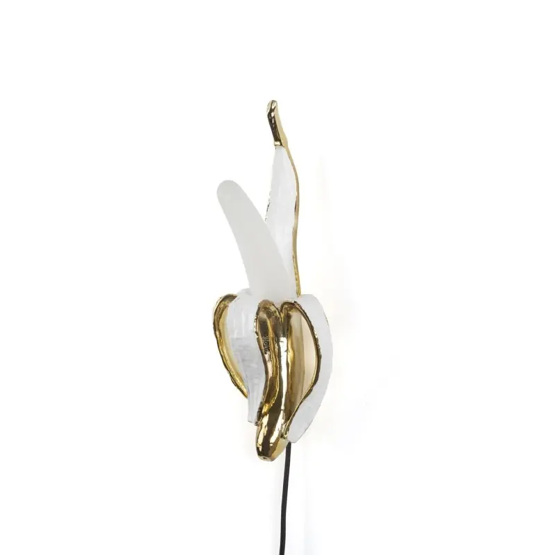 Lampa ścienna / kinkiet Banana Phooey, złoty, Seletti Popularny