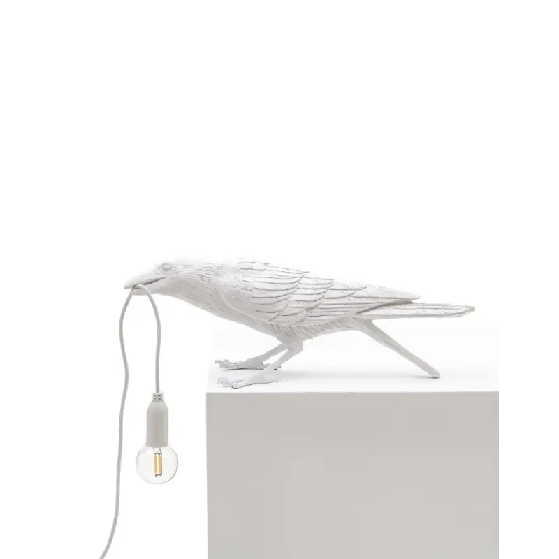 Lampa stołowa Bird Playing indoor, biały, Seletti Zamów teraz