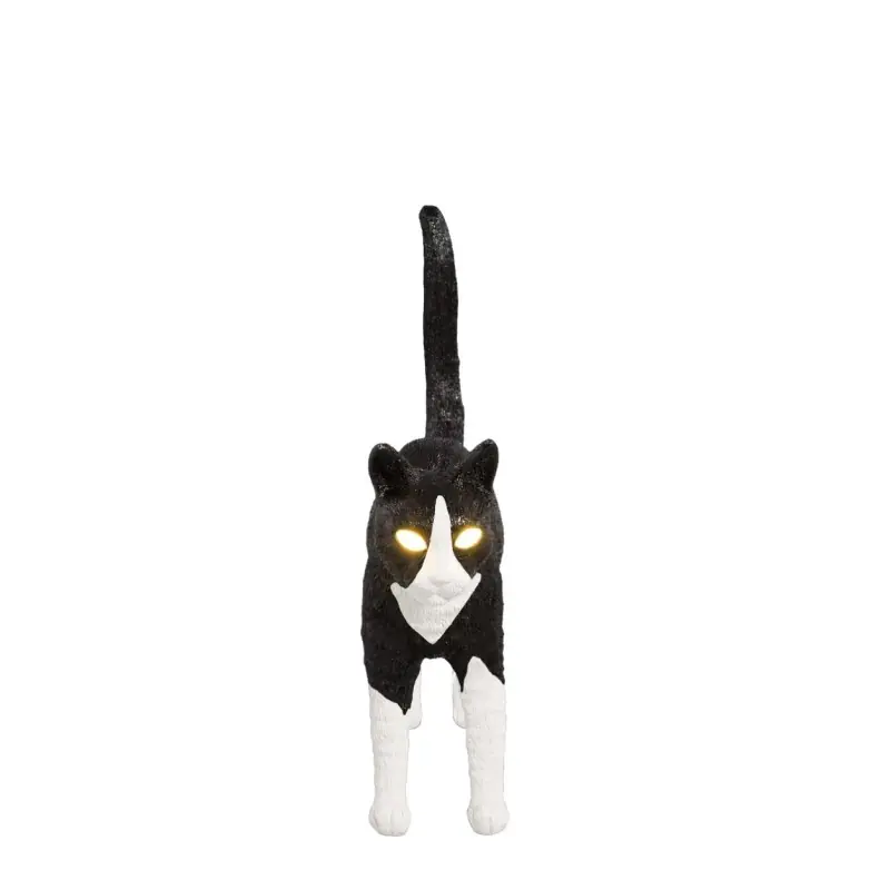 Lampa stojąca Jobby The Cat, czarno-biały, Seletti Zniżka