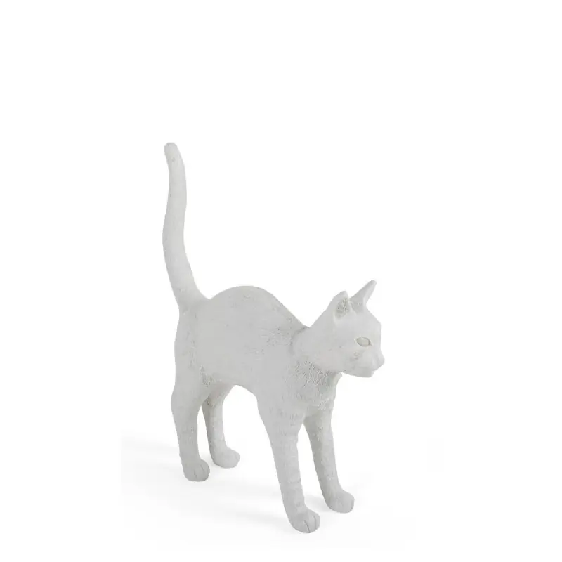 Oferta czasowa Lampa stojąca Jobby The Cat, biały, Seletti