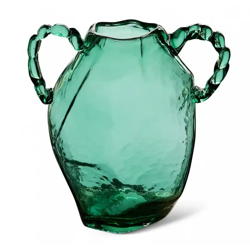 Wazon Gemstone amfora ze szkła by Nienke Sikkema, szafirowy, HKLiving Niska cena