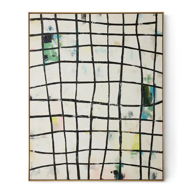Obraz ścienny Wired 131x163 cm, dzieło sztuki, HKLiving Wyprzedaż