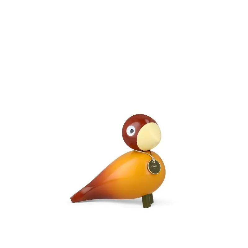 Oferta Drewniana figurka Songbird Cosy 2026, pomarańczowy, Kay Bojesen