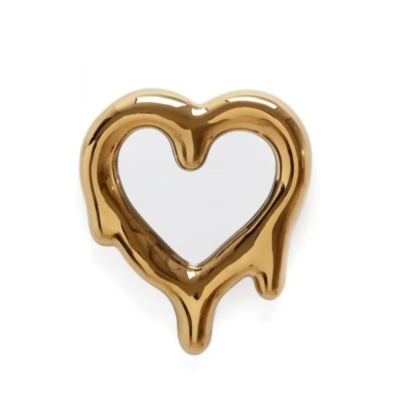 Ramka na zdjęcia Melted Heart, złota, Seletti Dostępne od ręki