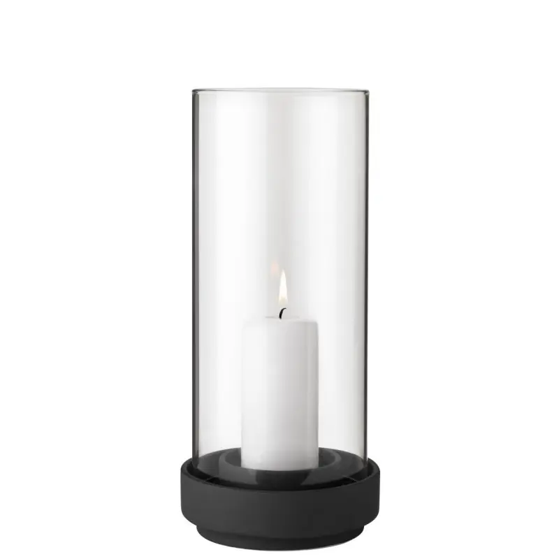 Świecznik Hurricane, S, czarny, Stelton Ostatnie sztuki