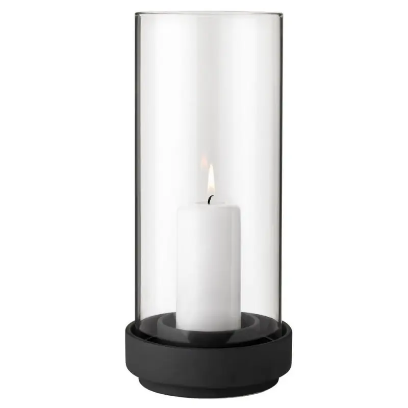 Świecznik Hurricane, M, czarny, Stelton Bestseller