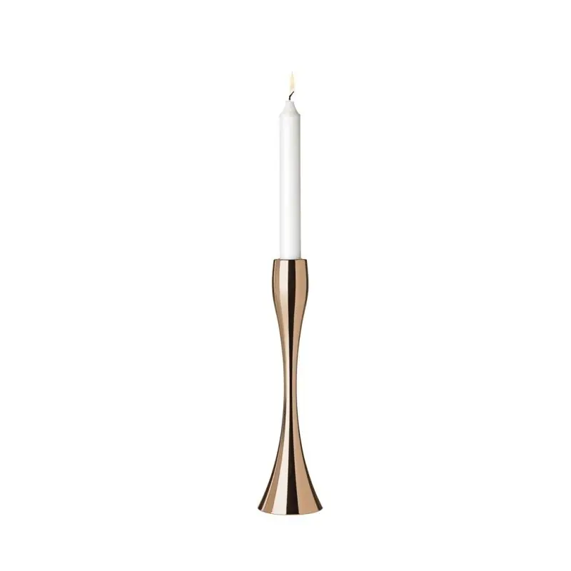 Ostatnie sztuki Świecznik Reflection 23 cm, miedź, Stelton