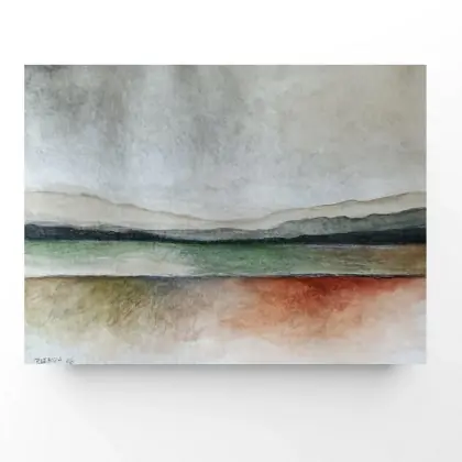 Wyjątkowa oferta Pejzaż - akwarela formatu 18/24 cm