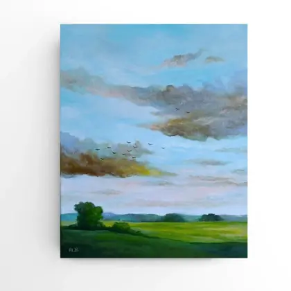 Wiosenny poranek- obraz akrylowy 50/40 cm Sprawdź teraz
