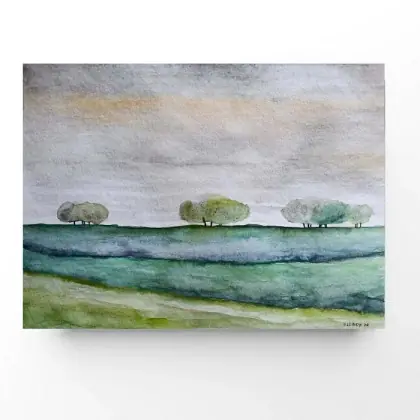 Wybór klientów Pejzaż- akwarela formatu 18/24 cm