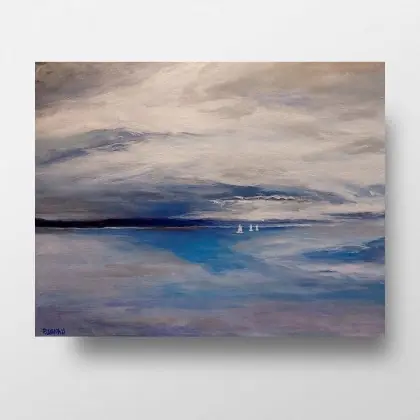 Wybór klientów Morze -obraz akrylowy 50/40 cm