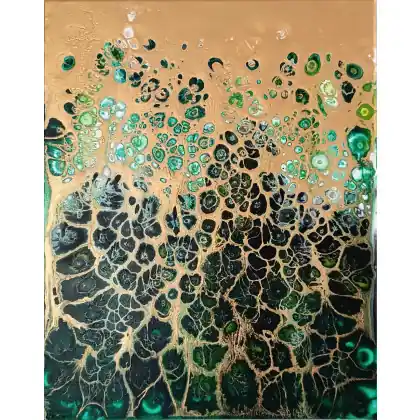 Super okazja Pajęcza Sieć 40x50 cm Abstrakcja ręcznie malowany