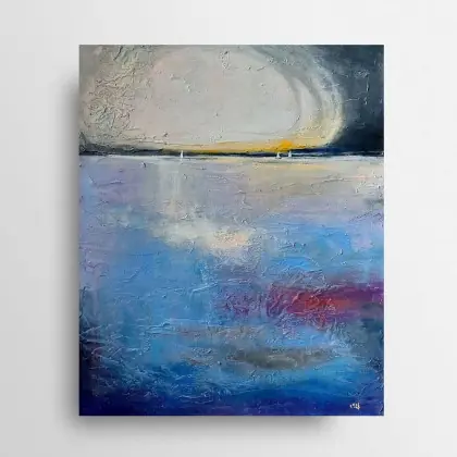 Wysoka jakość Morze-obraz akrylowy 60/50 cm