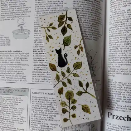 Zakładka do książki - akwarela Wybór klientów