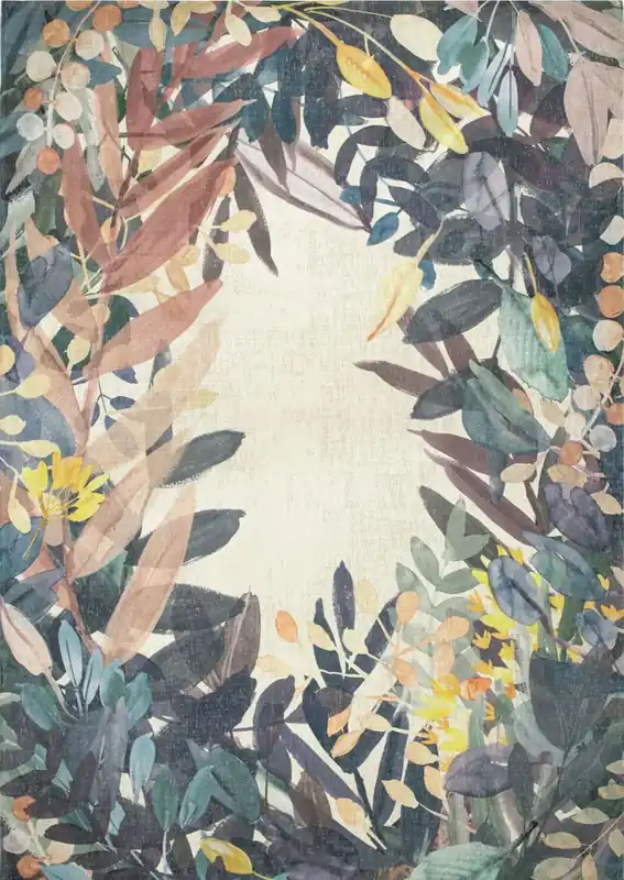 Ostatnie sztuki Dywan Nowoczesny Drukowany w Kwiaty - ESTIVAL FRESCO 8447 140x200 cm