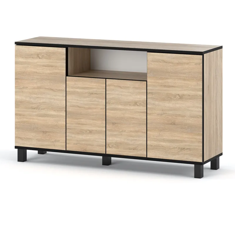Bestseller Komoda Do Salonu BRUNO 140cm Szafka Dąb Sonoma