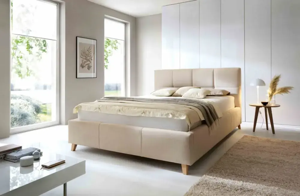 Zestaw Łóżko Sara 120x200 ze stelażem EASYPACK i materacem Wyjątkowa oferta