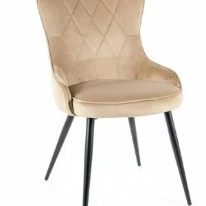 Krzesło Lotus Velvet Beżowe Kup online