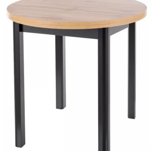 Kup teraz Stół Adam fi80 Dąb Artisan, Czarny Mat