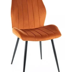 Krzesło Arco Velvet Cynamonowe Wyprzedaż