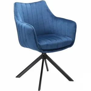 Bestseller Krzesło Azalia Velvet Granatowy
